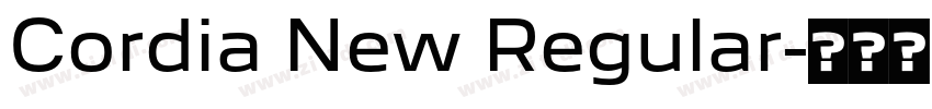 Cordia New Regular字体转换